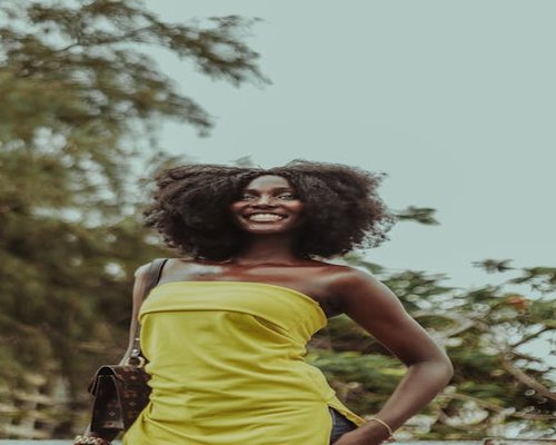 Portrait of Karim smiling