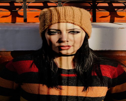 Portrait of Yousef outdoors